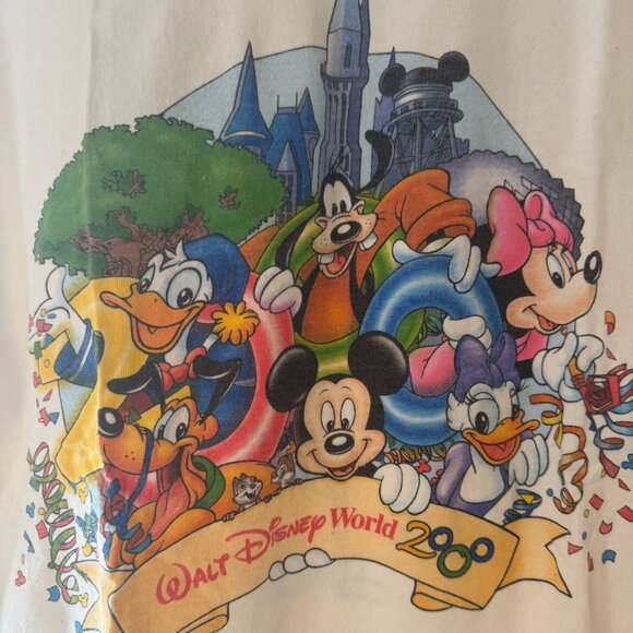 Walt Disney World 2000 Vintage Size Large T Shirt Collectible - Picture 2 of 6